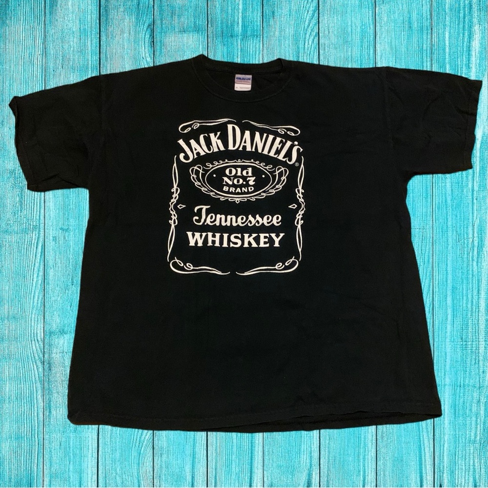 Jack Daniel’s Bottle Logo Shirt Tennessee Whisky Vintage Coca Cola Drinking